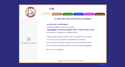 Desktop Screenshot of judo-morieres.fr